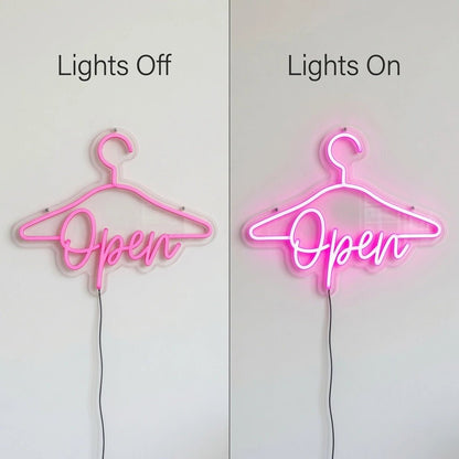 Open LED Neon Sign Home Wall Art - Shineneon