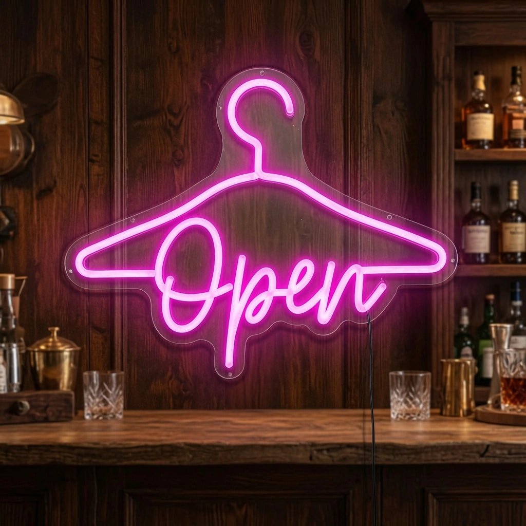 Open LED Neon Sign Home Wall Art - Shineneon