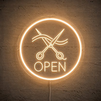 Open LED Neon Sign Home Wall Art Wall Neon Sign - 01 Original Product Image
