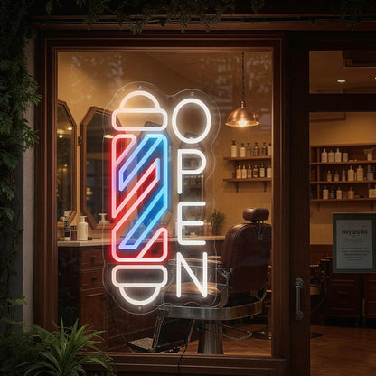 Open LED Neon Sign Wall Decor - 01 Original Product Image