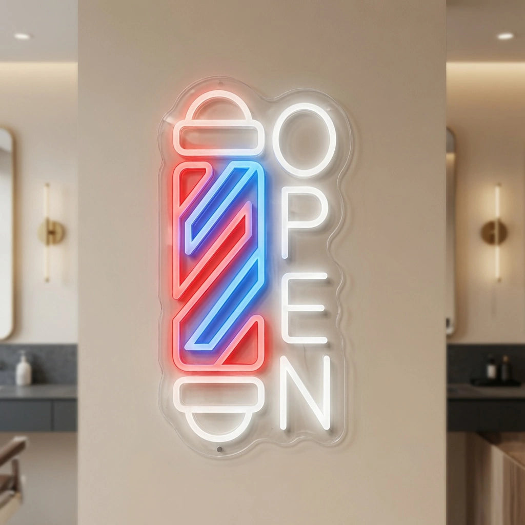 Open LED Neon Sign Wall Decor - 04 Size Image