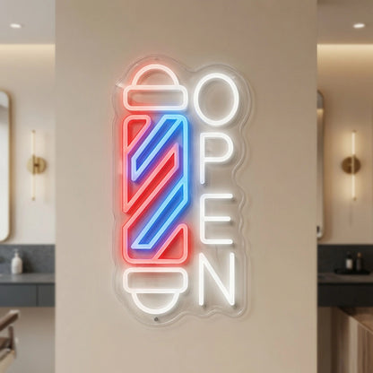 Open LED Neon Sign Wall Decor - 04 Size Image