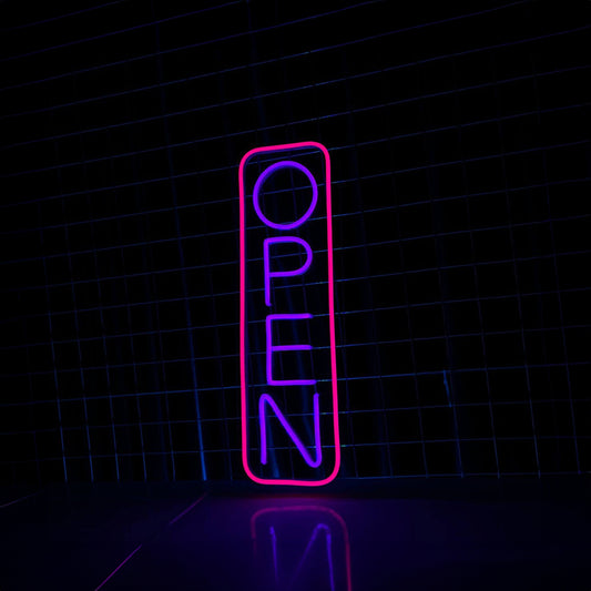 Open Led Sign Welcome Neon Light