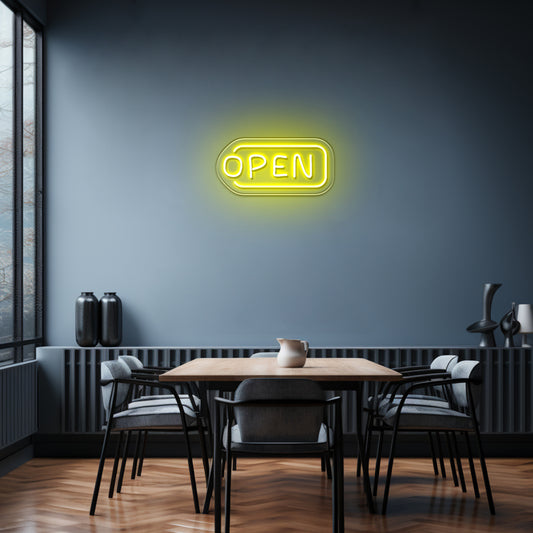 Open Neon Sign Led Open Signs For Wall Decor