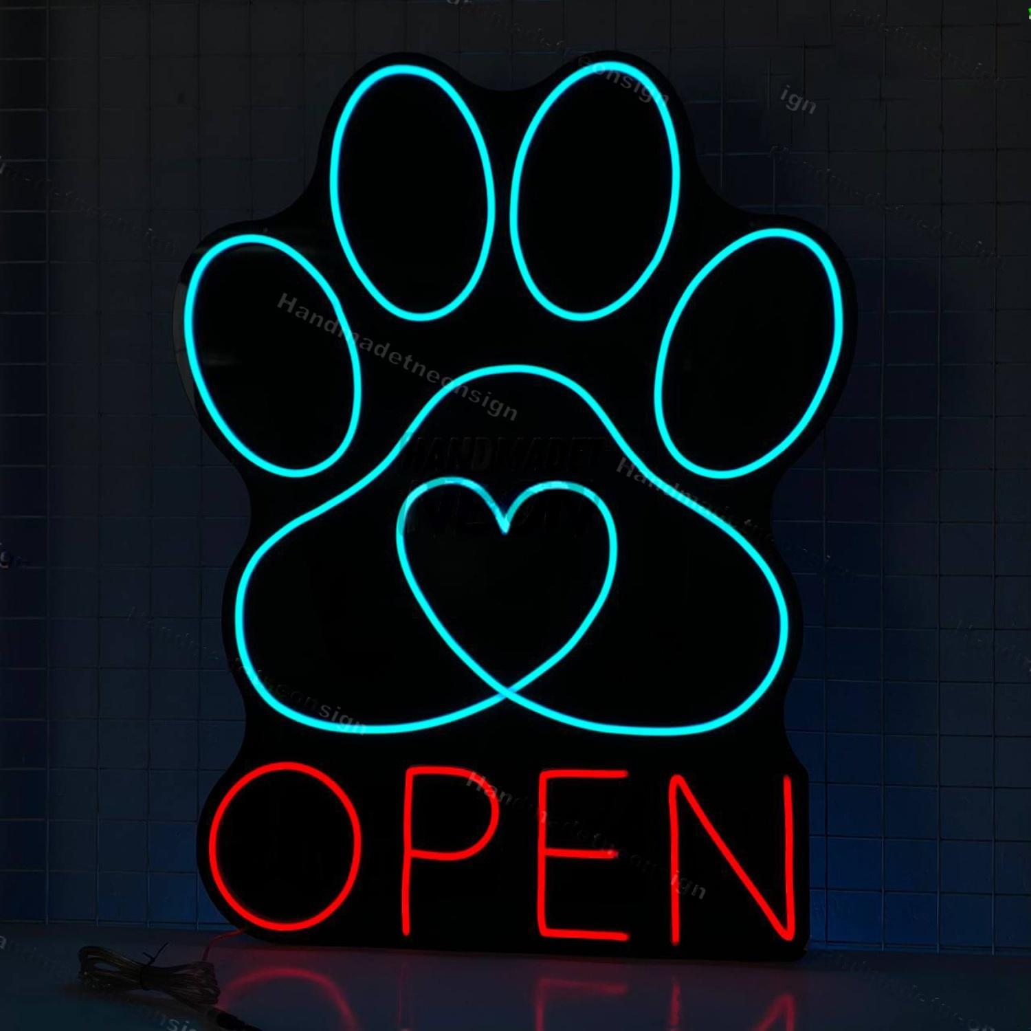 Open Pet Clinic Led Neon Sign Pet Spa Led Light | Shineneon