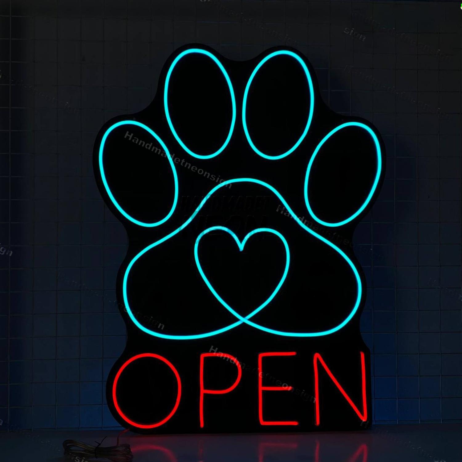 Open Pet Clinic Led Neon Sign Pet Spa Led Light | Shineneon