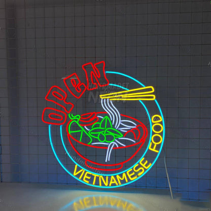 Open Pho Led Neon Sign Pho Open Led Light | Shineneon