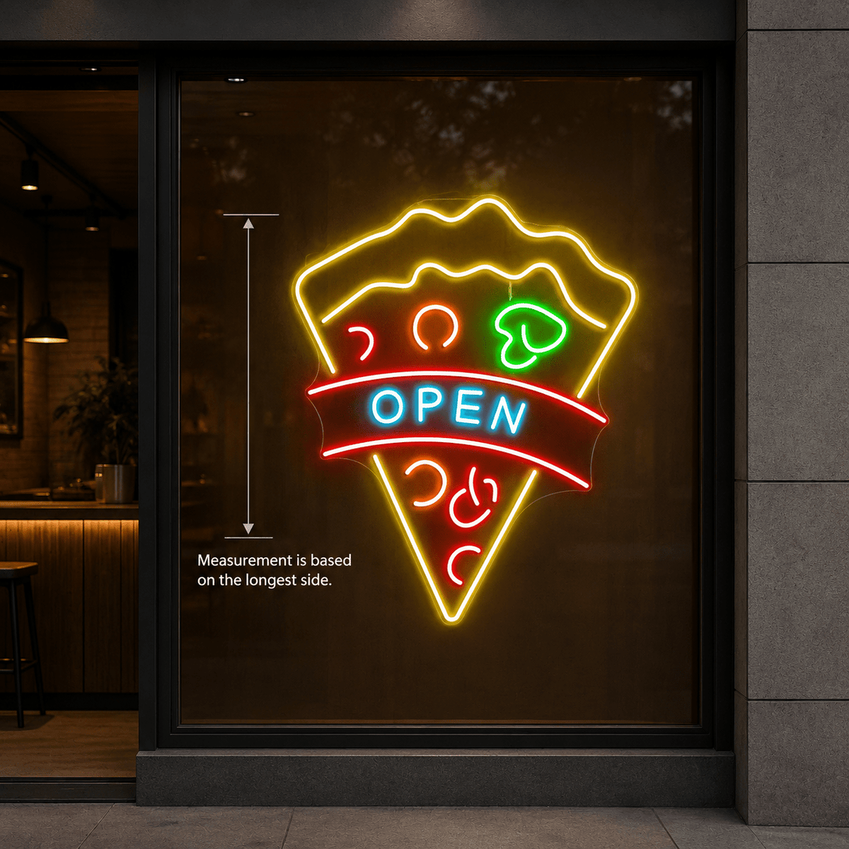 Open Pizza Shop LED Neon Sign Pizza Neon Sign - Shineneon