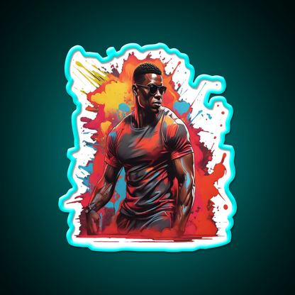 Open Powerlifting Gym Fitness Led Neon Sign Rgb Color