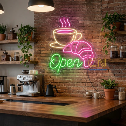 Open Room Decor LED Neon Sign - 02 High-Converting Product Image