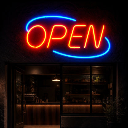 Open Room Decor LED Neon Sign Garage Man Cave Neon Sign high-converting product image