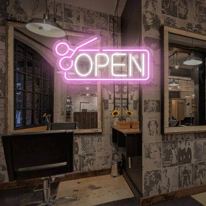 Open Shop Wall Decor LED Neon Sign - 01 Original Product Image