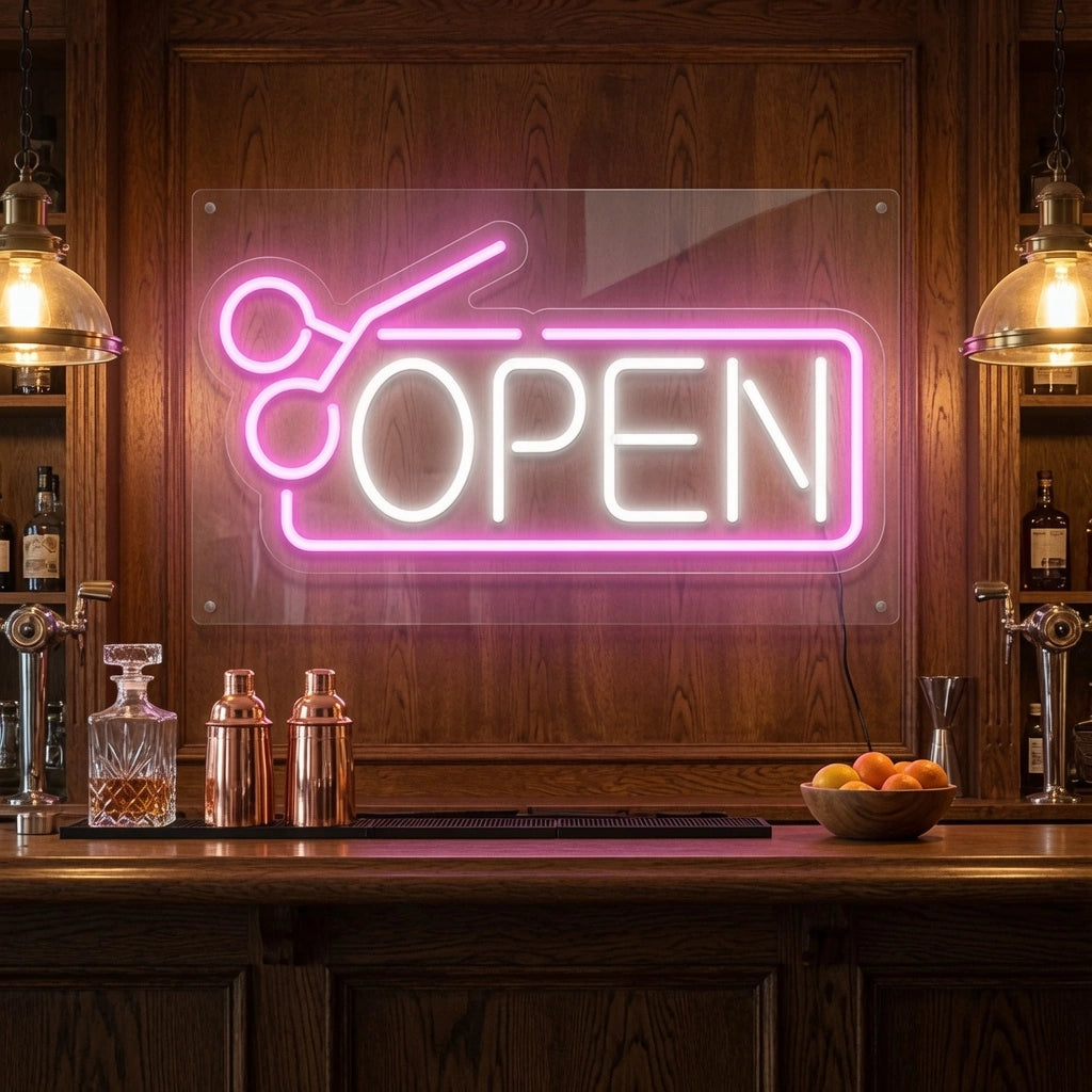 Open Shop Wall Decor LED Neon Sign - 02 High-Converting Product Image