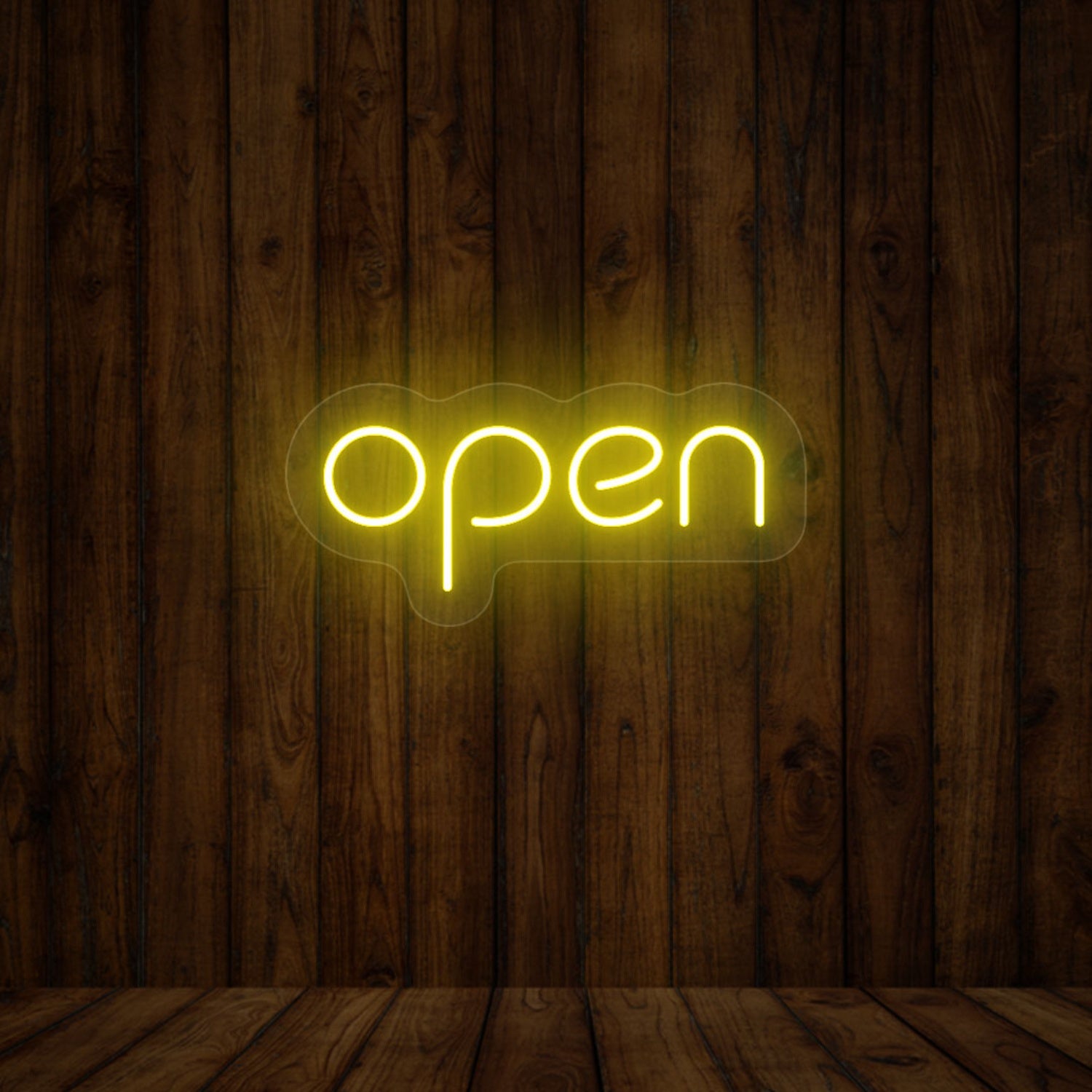 Open Single Color Sign | Shineneon