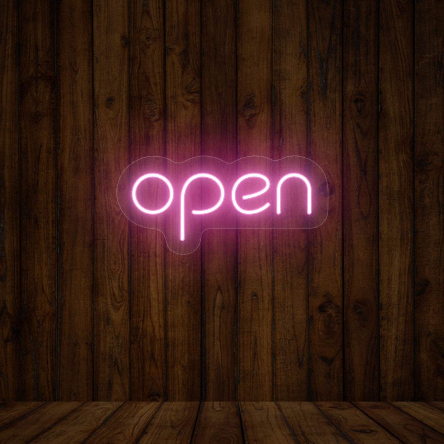 Open Single Color Sign | Shineneon