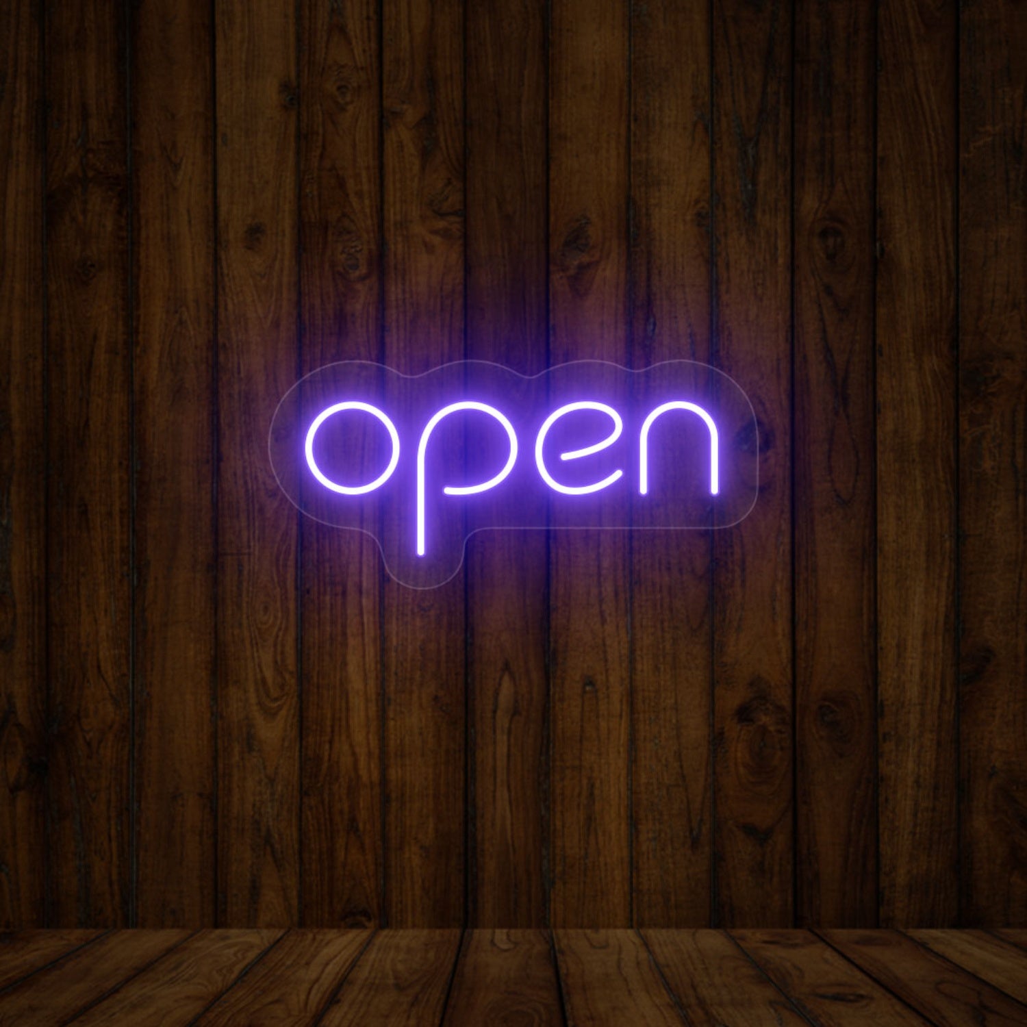 Open Single Color Sign | Shineneon
