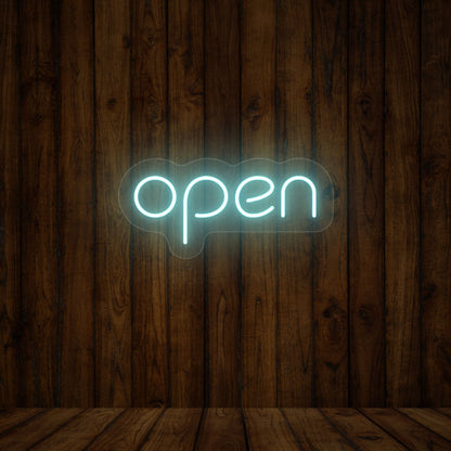 Open Single Color Sign | Shineneon