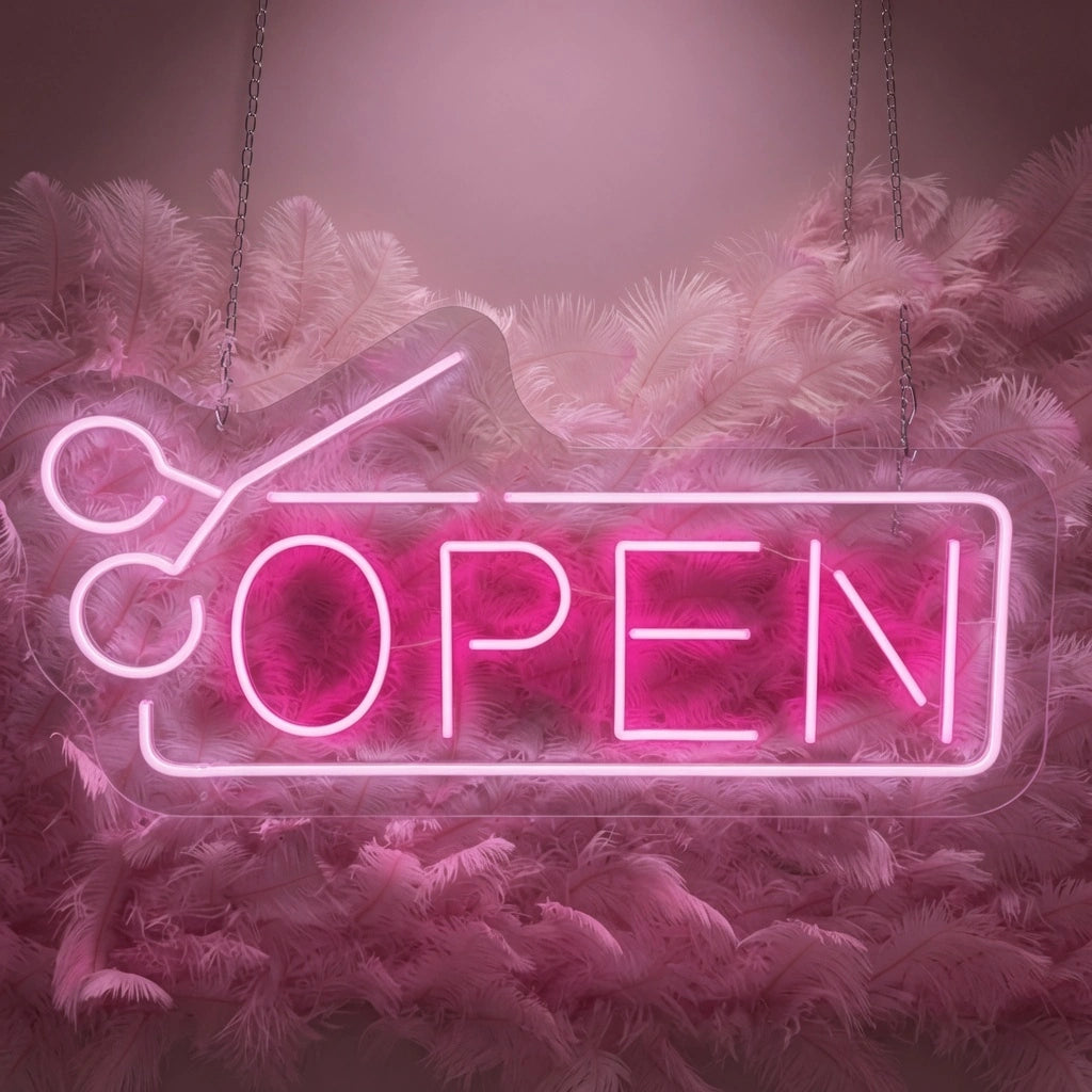 Open Store Wall Art LED Neon Sign - 01 Original Product Image