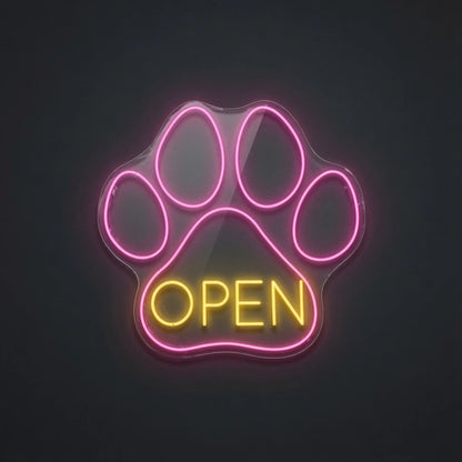 Open Store Wall Decor LED Neon Sign - 01 Original Product Image