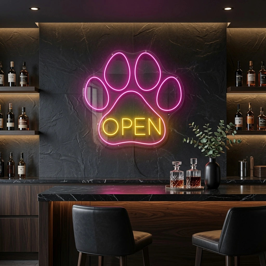 Open Store Wall Decor LED Neon Sign - 02 High-Converting Product Image