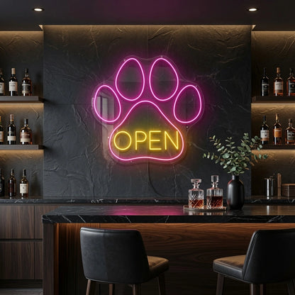 Open Store Wall Decor LED Neon Sign - 02 High-Converting Product Image