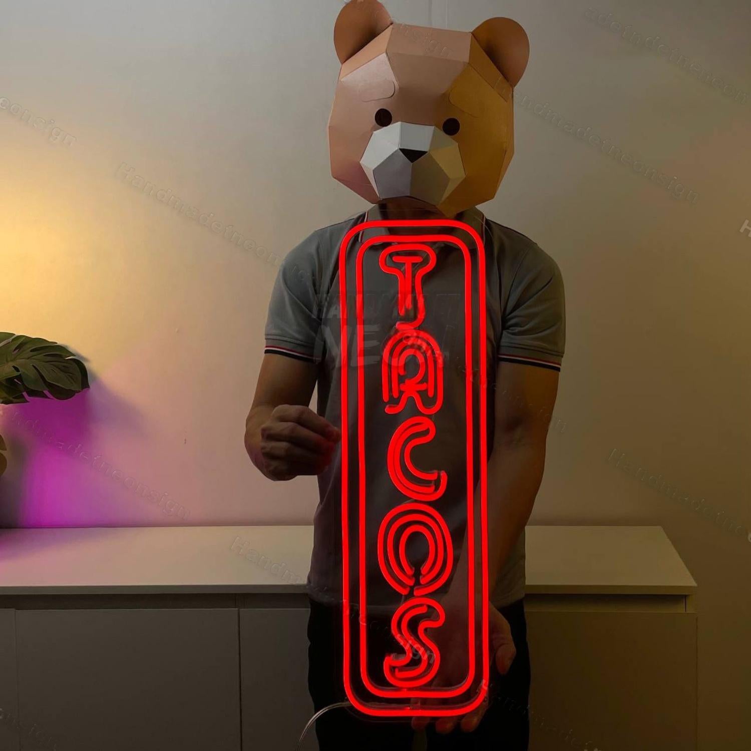 Open Tacos Led Neon Sign Food Led Neon Sign | Shineneon