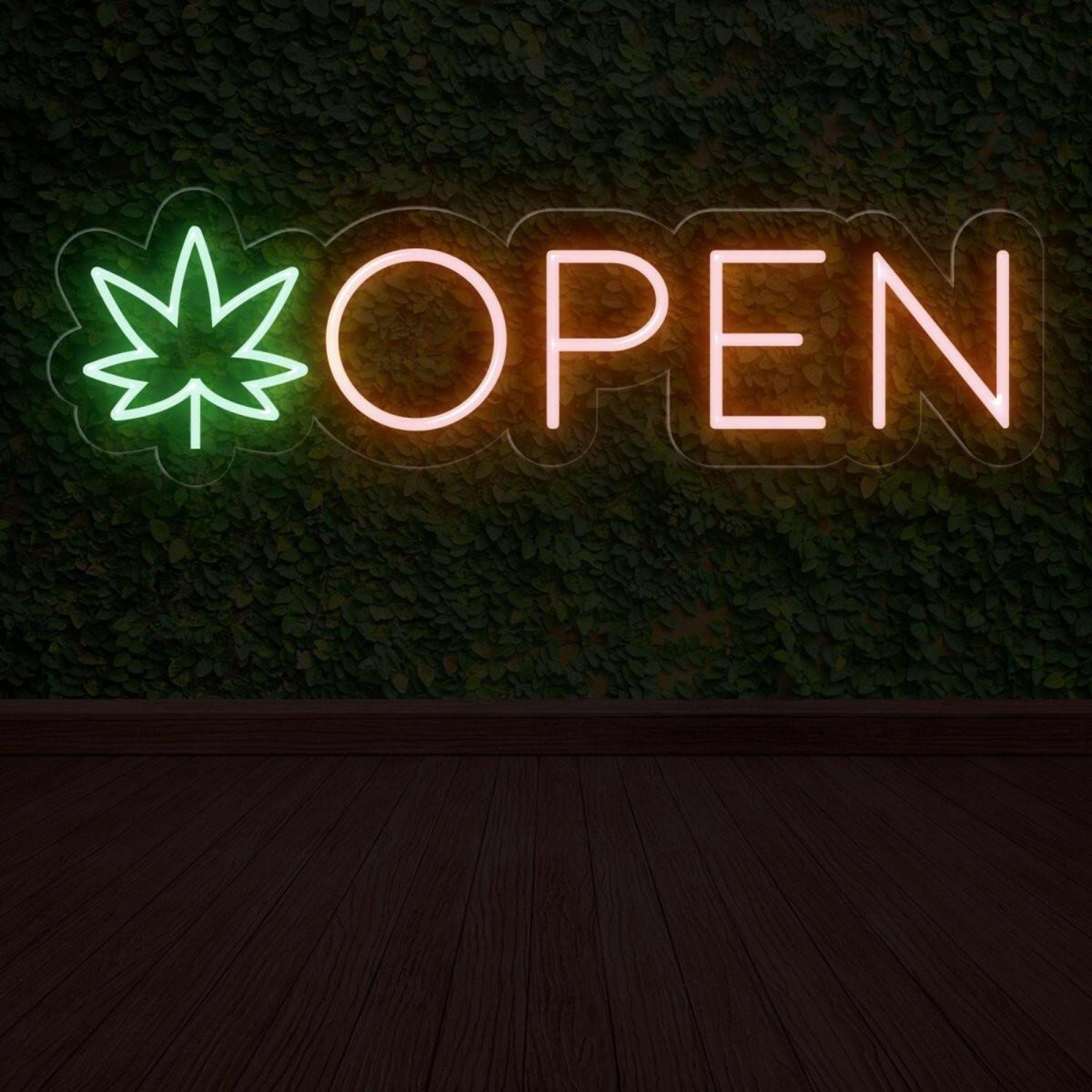 Open Weed Led Neon Sign | Shineneon