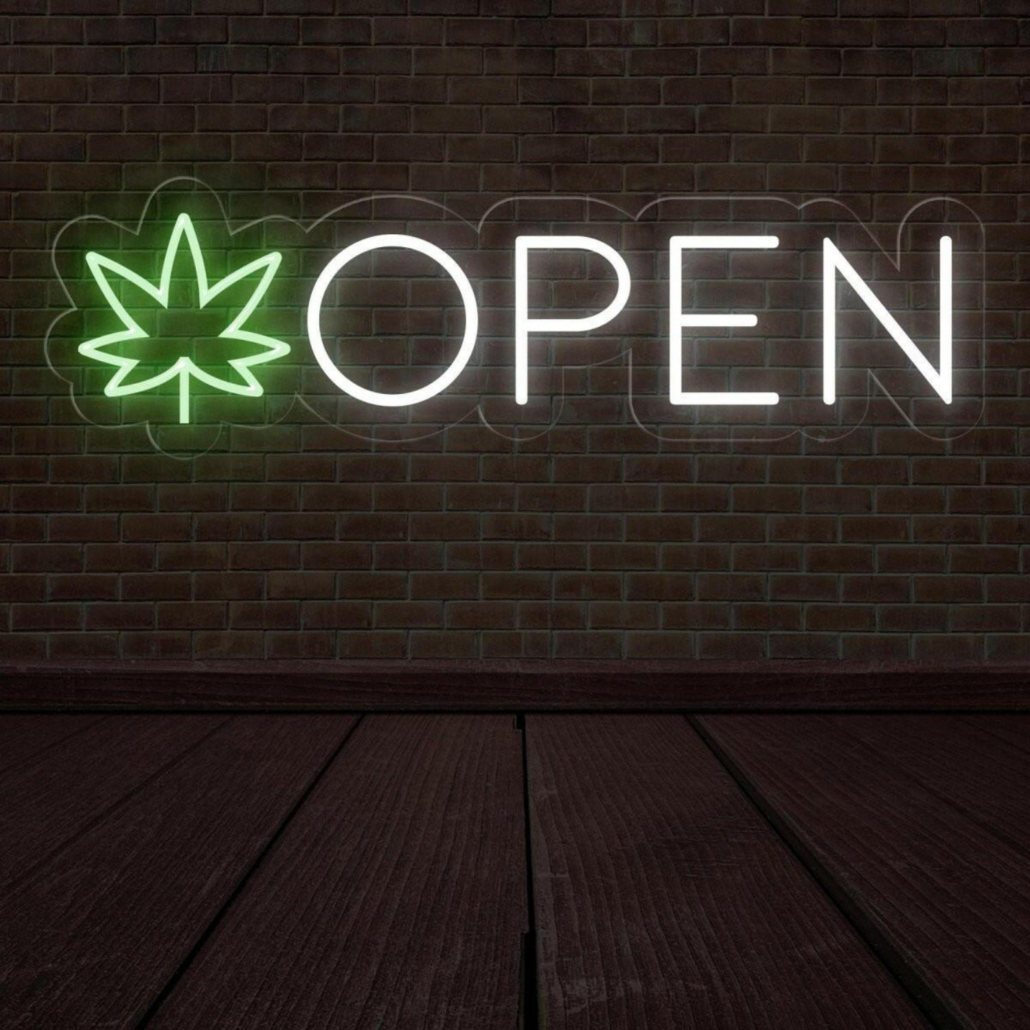Open Weed Led Neon Sign | Shineneon