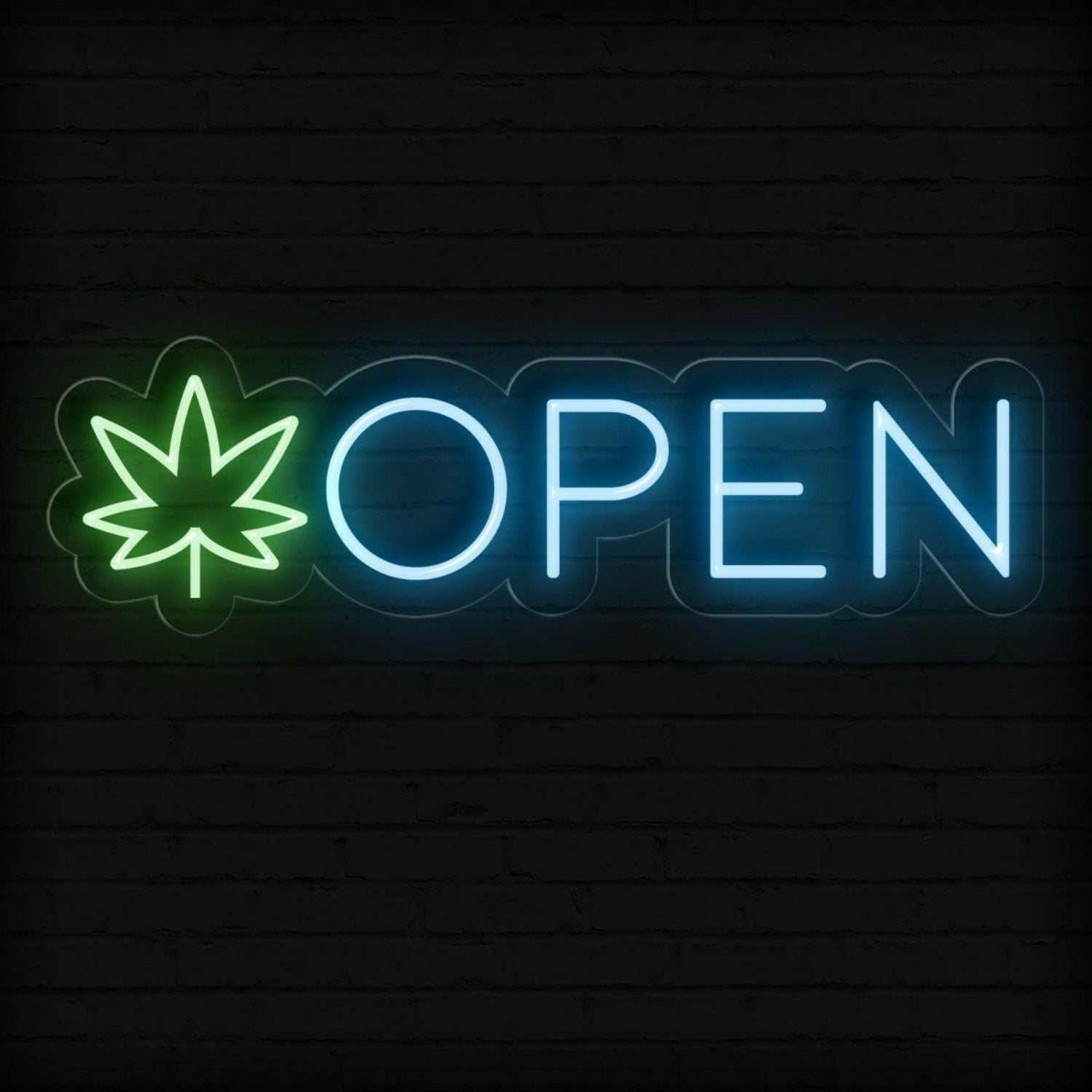 Open Weed Led Neon Sign | Shineneon