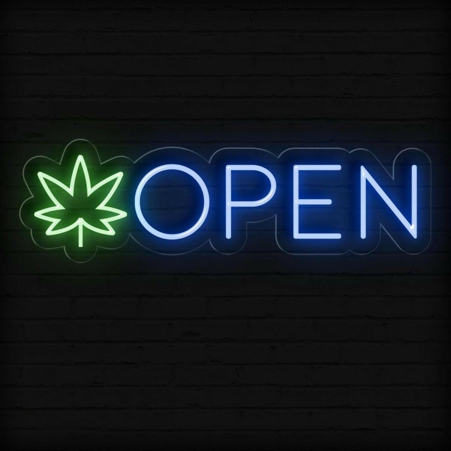 Open Weed Led Neon Sign | Shineneon