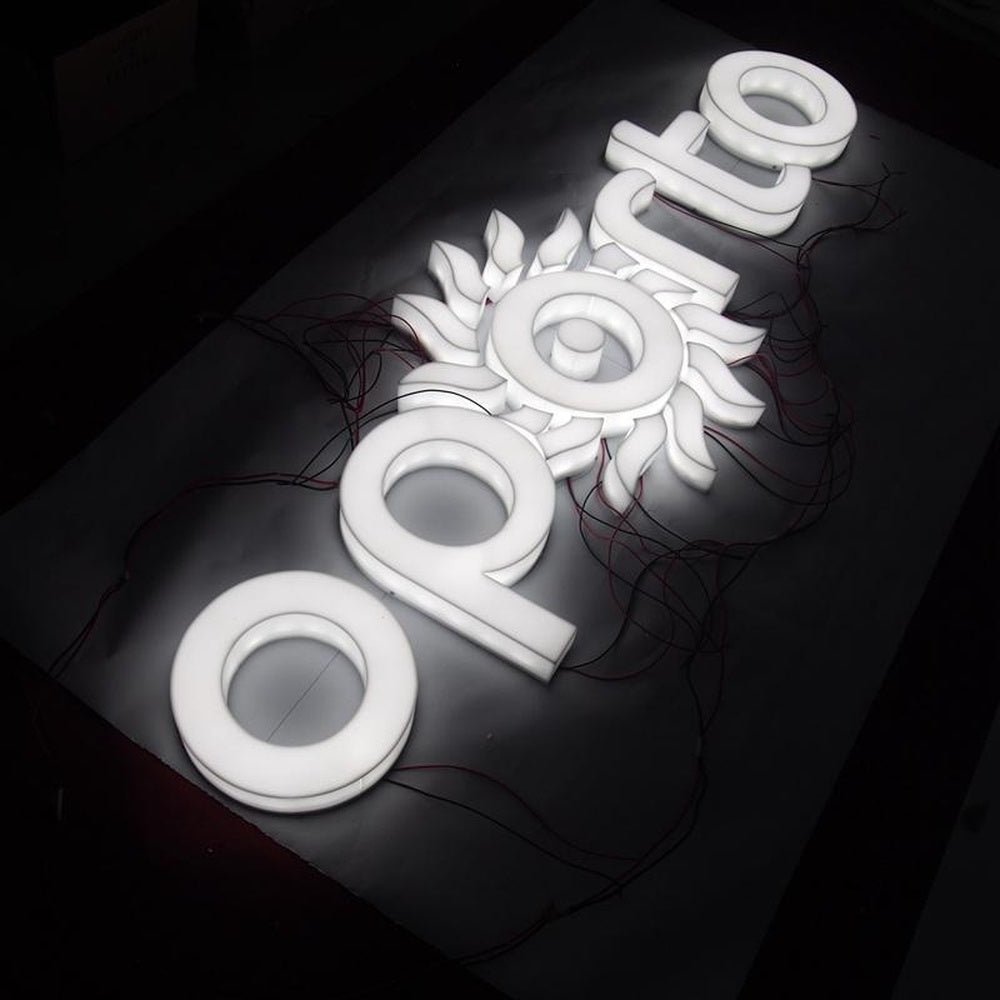Oporto 3D Fulllit Acrylic Led Letters Sign - Shineneon