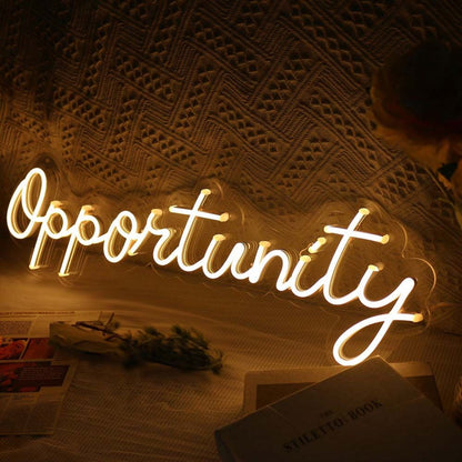 Opportunity Led Neon Sign | Shineneon