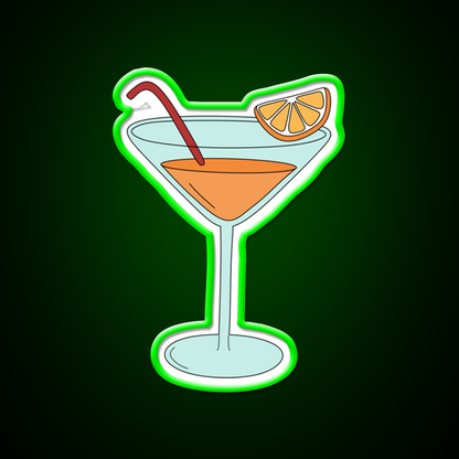 Orange Cocktail Bar Decor Led Neon Sign Rgb Color - LED neon sign view 8