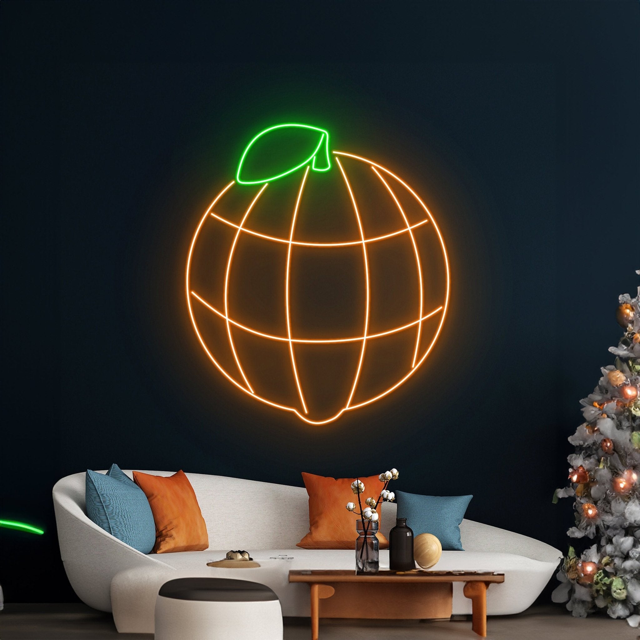 Orange Disco Led Sign - Shineneon