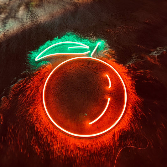 Orange Fruit Led Sign