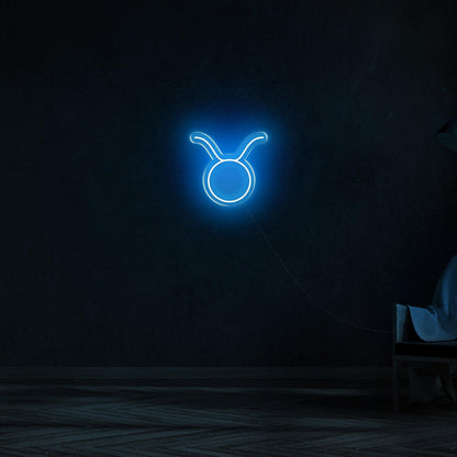 Orange-Red Taurus Zodiac Led Neon Sign For Modern Home Decor | Shineneon