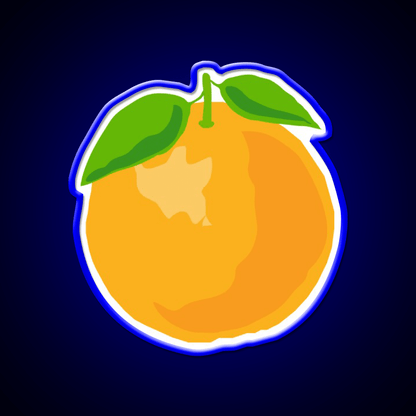 Orange Snack Food Led Neon Sign Rgb Color - Shineneon