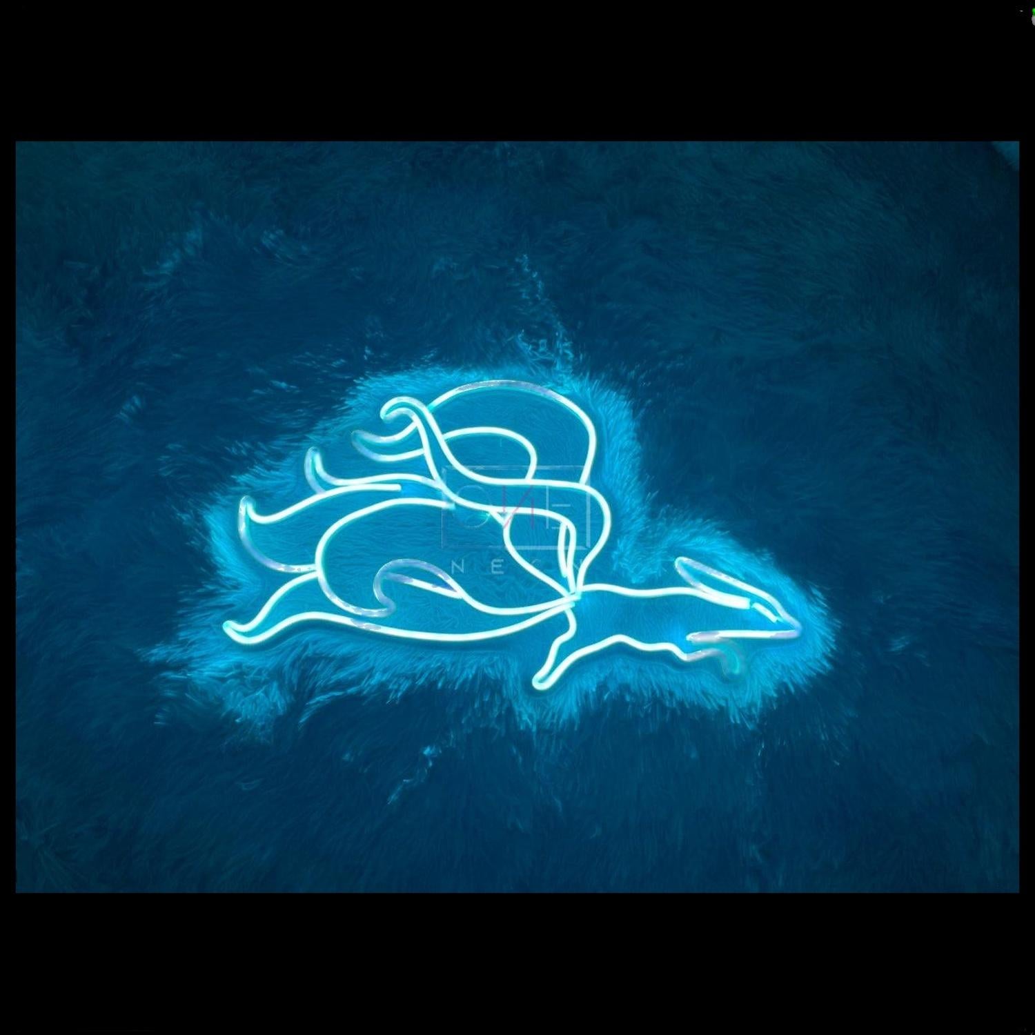 Orange-Yellow Fox Led Neon Sign For Indoor Bar Cafe Decor | Shineneon