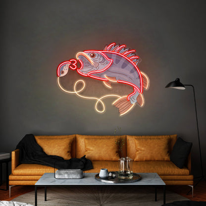 Orangetail Fish Led Neon Sign Light Custom Led Signs - Shineneon