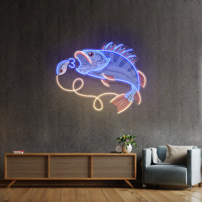 Orangetail Fish Led Neon Sign Light Custom Led Signs - Shineneon