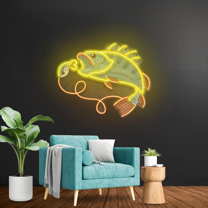 Orangetail Fish Led Neon Sign Light Custom Led Signs - Shineneon
