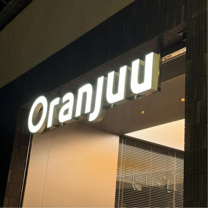 Oranjuu 3D Backlit Channel Letters Led Light Sign - Shineneon
