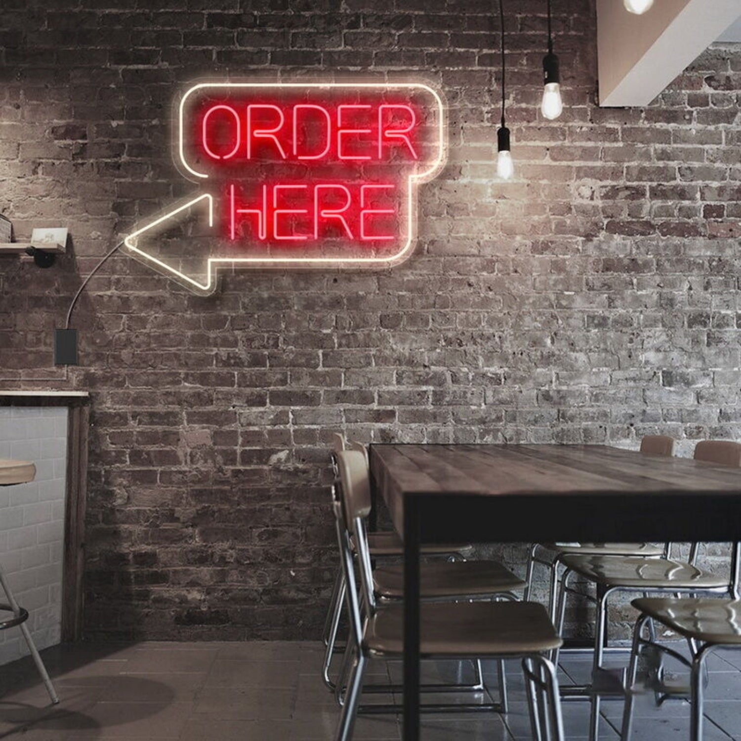 Order Here Led Neon Sign For Businesses And Shops | Shineneon