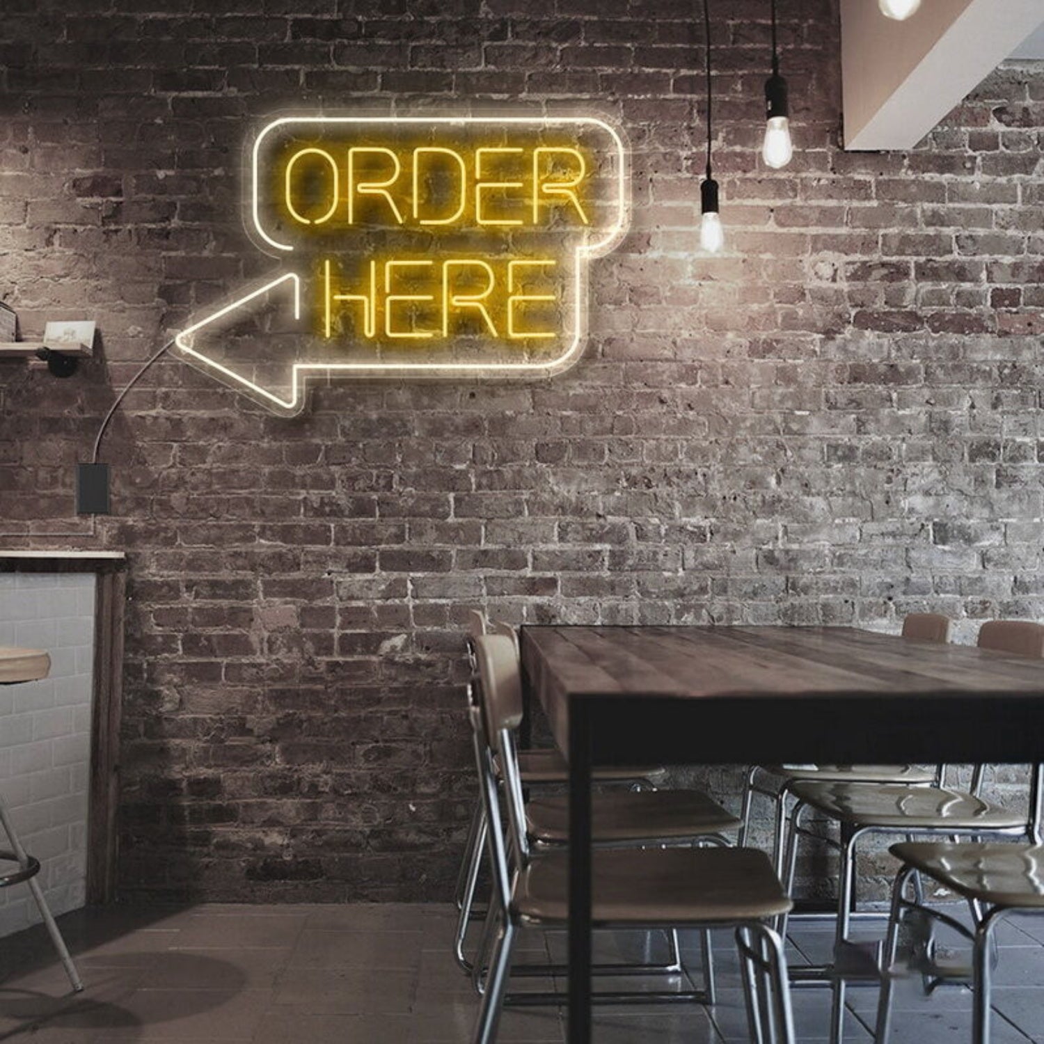 Order Here Led Neon Sign For Businesses And Shops | Shineneon