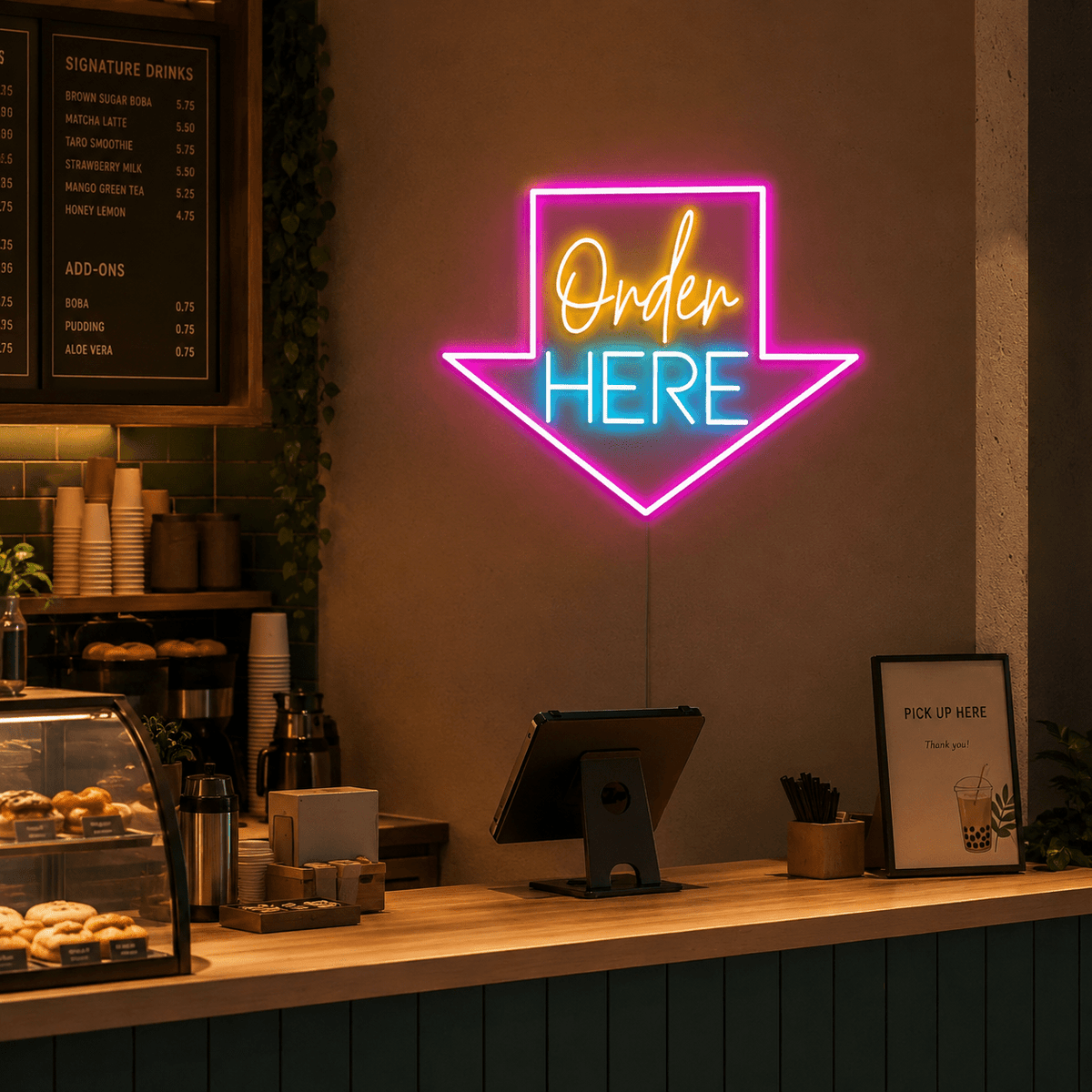 Order Here LED Neon Sign Home Decor - Shineneon