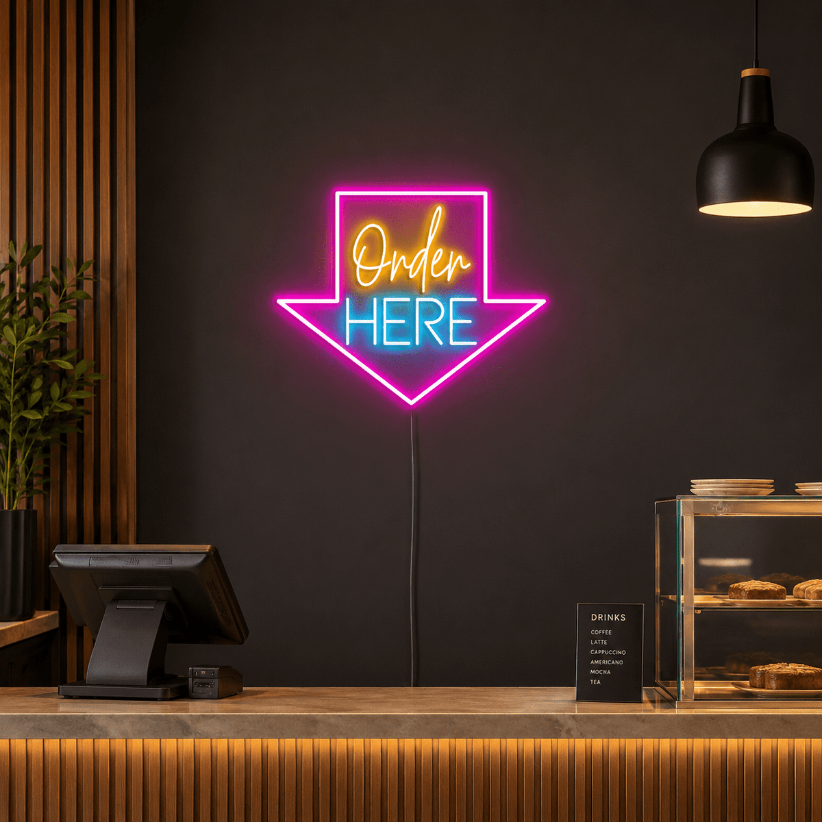 Order Here LED Neon Sign Home Decor - Shineneon