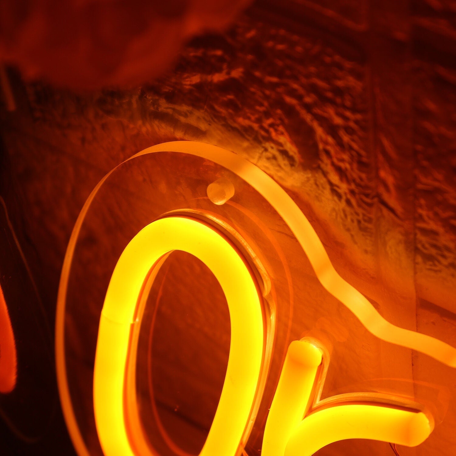 Order Here Orange Led Neon Sign - Shineneon