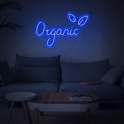 Organic Leaf Pink Led Neon Sign Modern Living Room Decor | Shineneon
