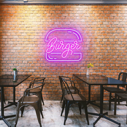 Original Burgers Appetizing Neon For Burger Restaurants | Shineneon