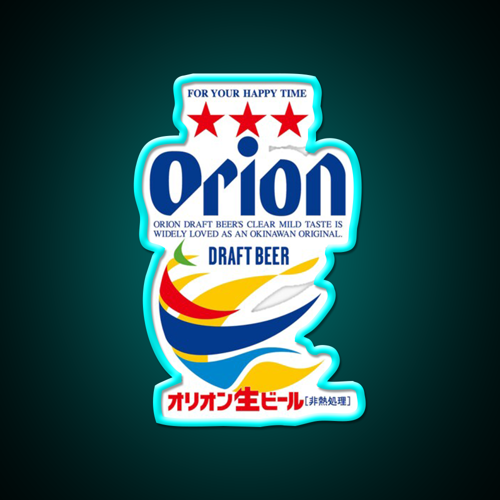 Orion Beer Bar Decor Led Neon Sign Rgb Color